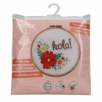 Embroidery Design "Hola"