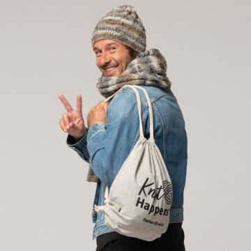 backpack "Knit Happens"