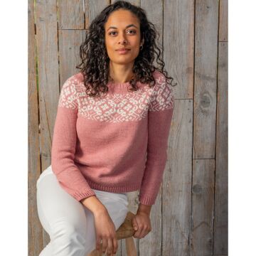 Pull pour femme "Cotton & Wool" 764124N