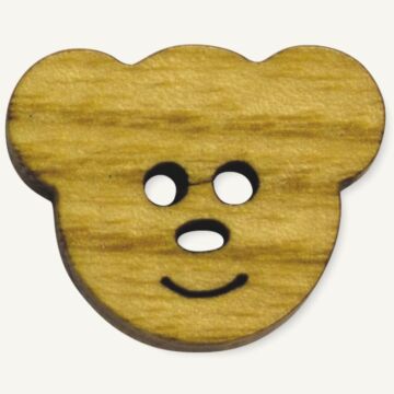 Holzknopf "Bär"