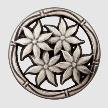 Metallknopf "Edelweiß"
