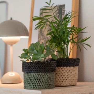Manschette für Blumentopf "Raffinessa" P1021
