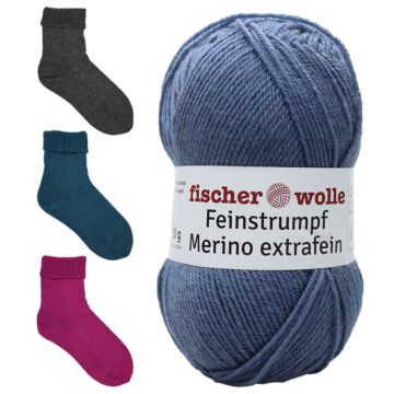 Feinstrumpf Merino Extrafein