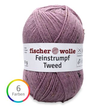 Feinstrumpf Tweed