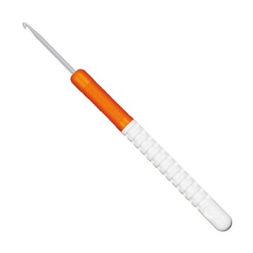 Wool crochet hook "addi" with handle