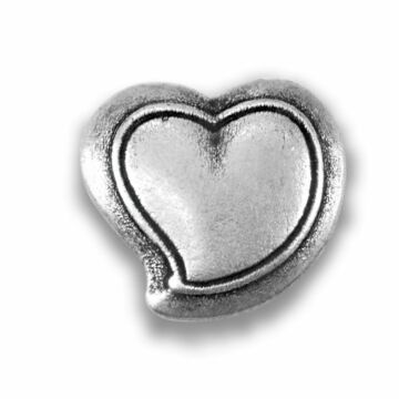 metal button "heart"