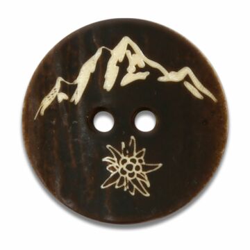 Staghorn button "mountains" (imitation)