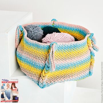 Häkelkorb "Rope Plait" LK4516