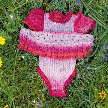 Babykleid mit Höschen "Baby Cotton Color" LY98492