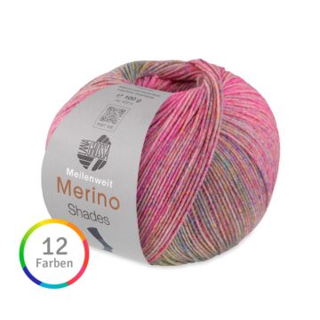 Meilenweit 100 Merino Extrafine Shades 4f.