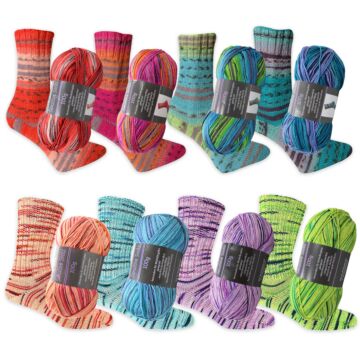 800g Sparpaket "Sensitive Socks Color"