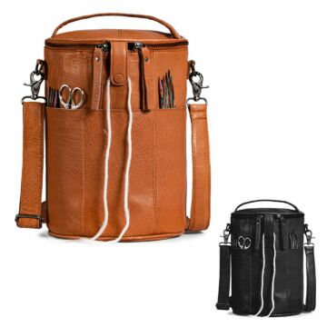 Leather bag "Saturn XL"