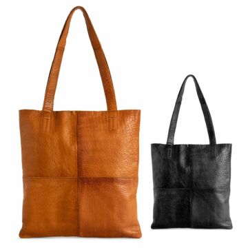 Leather bag "Show medium"