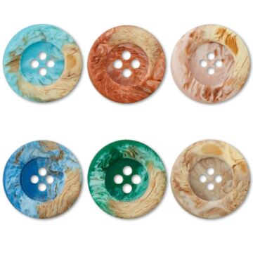 Four hole button 20 mm