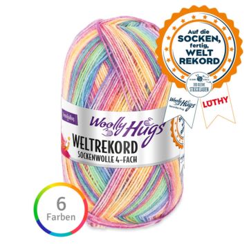 Woolly Hugs - Weltrekord Sockenwolle