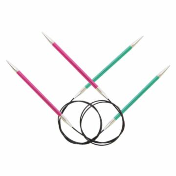 Fixed Circular Needles "Zing"