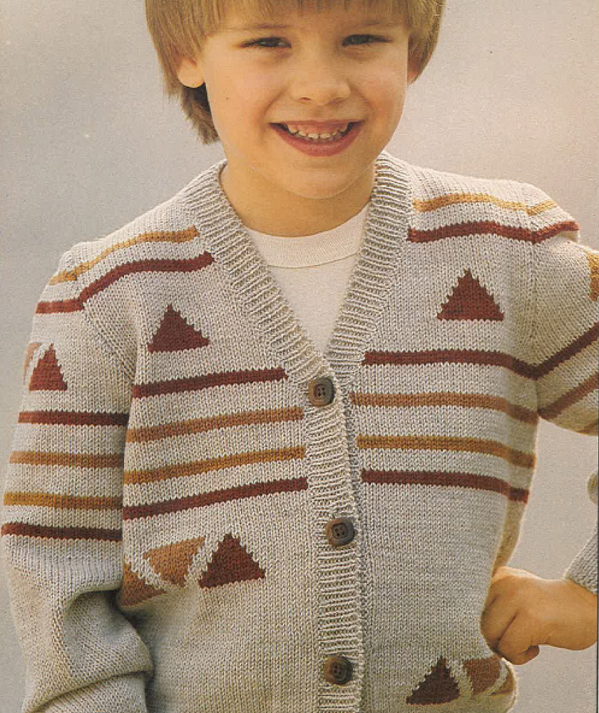 Kinderjacke Feinstrumpf
