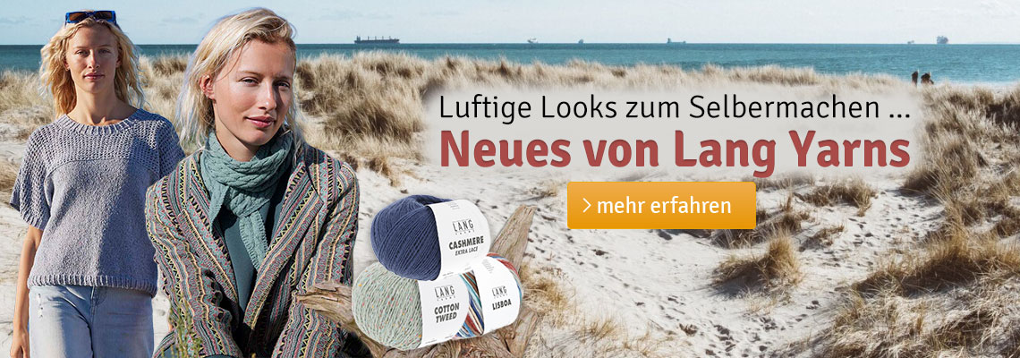 Neuheiten Frühling & Sommer: Lang Yarns