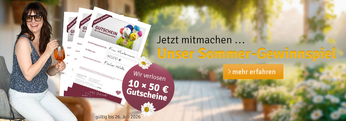 Gewinnspiel: 10 x 50 € Gutschein